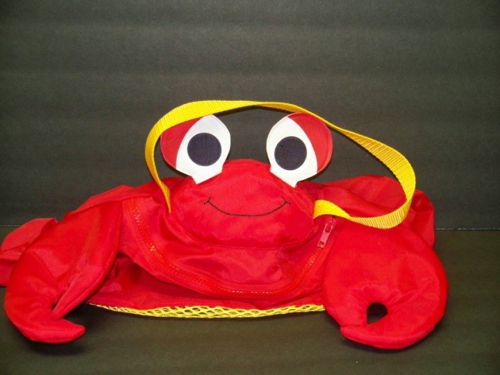 Crab Toy Tote